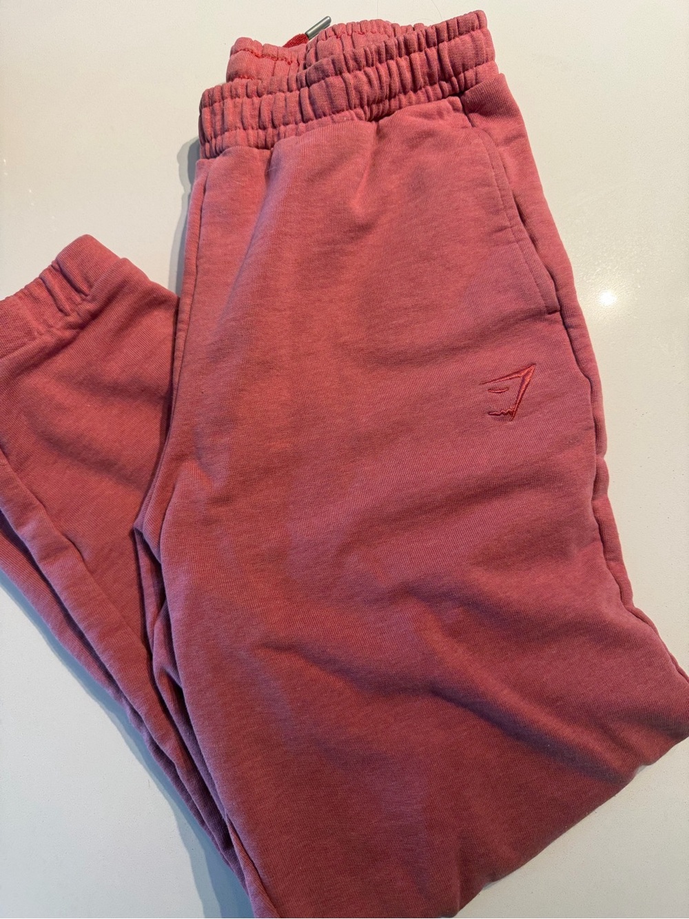 Gymshark Rose Pink Elastic Waist Joggers